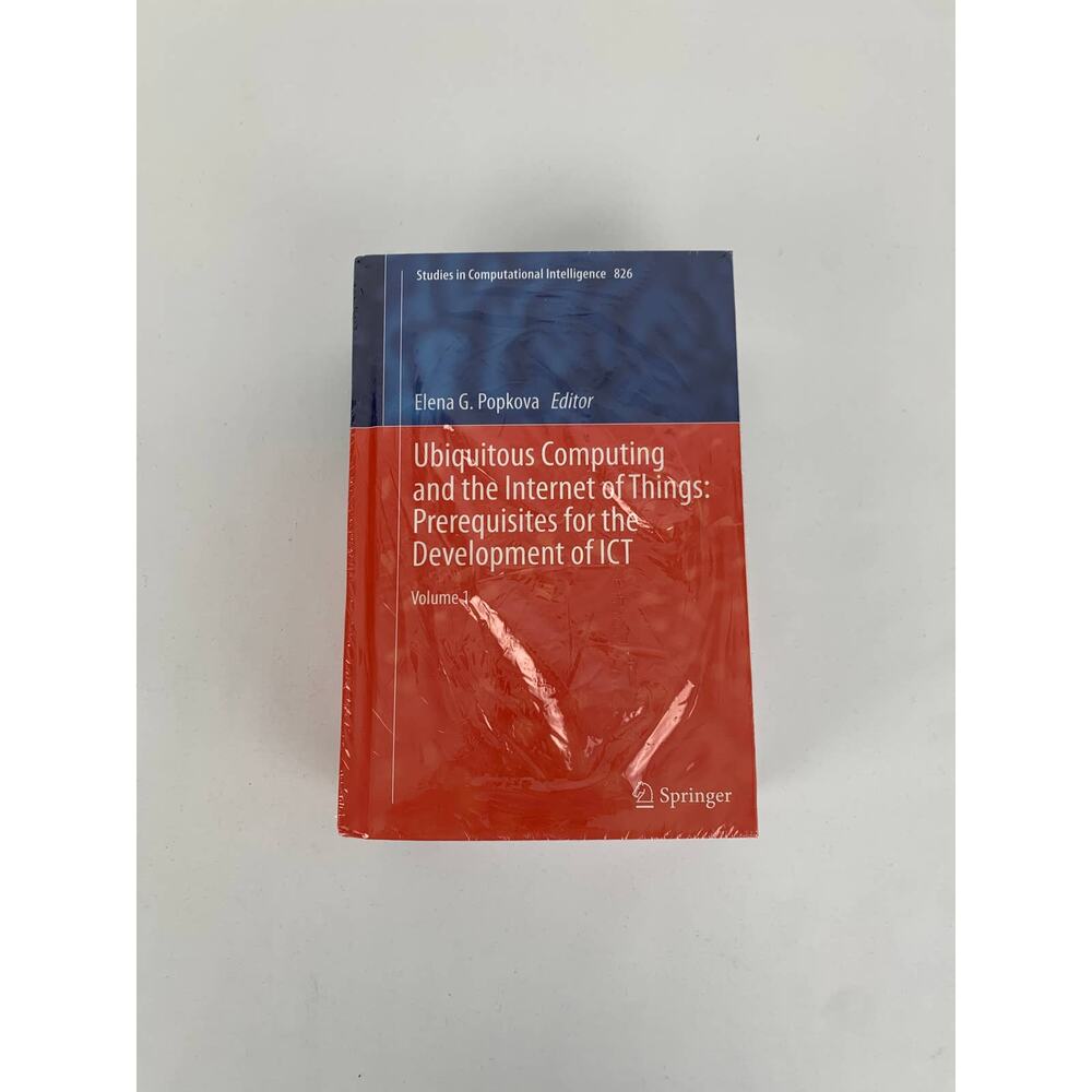 Ubiquitous Computing and the Internet of Things Hardcover Book Volumes 1 & 2 New